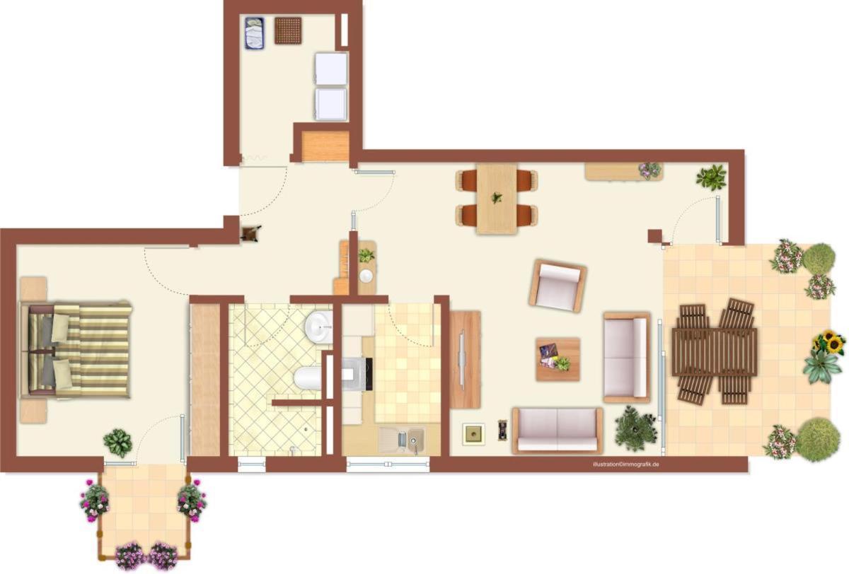 罗斯托克Residenz/Arne公寓 外观 照片